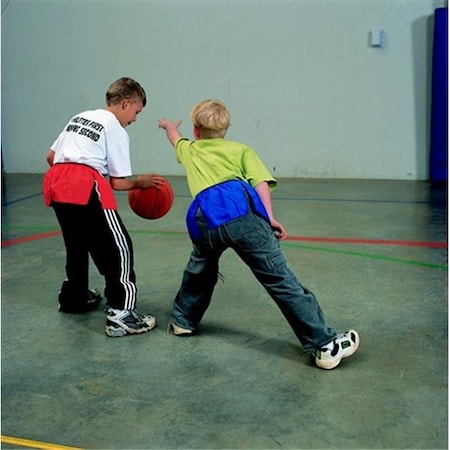 Sportime Sportime 006872 Pinnie Sport Wraps; Red; Set - 12 6872